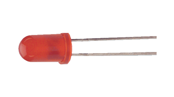 LED 655nm Red 5 mm T-1 3/4