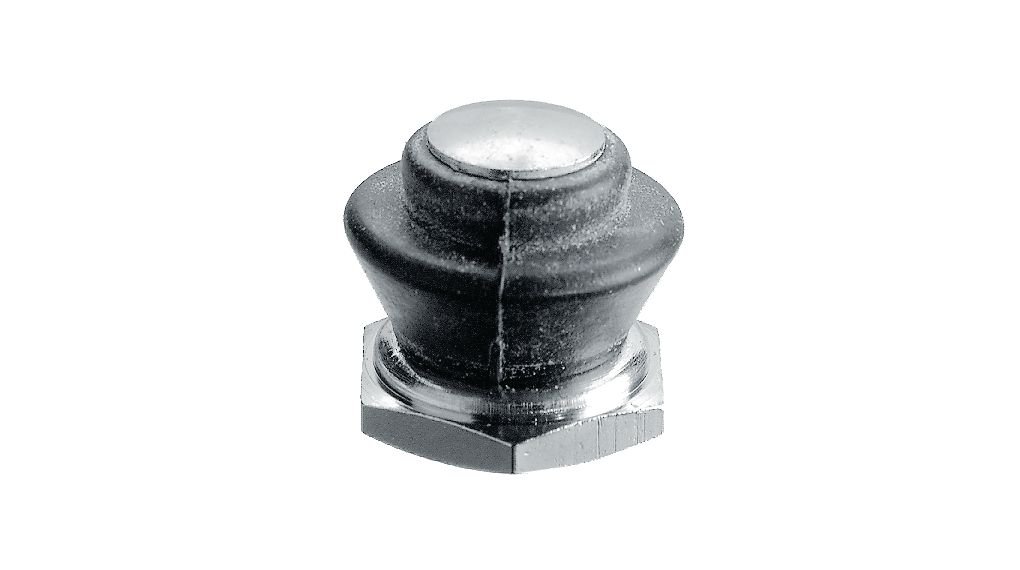 Schutzkappe schwarz, Neopren, Schwarz, Pushbutton Basic Type 1840