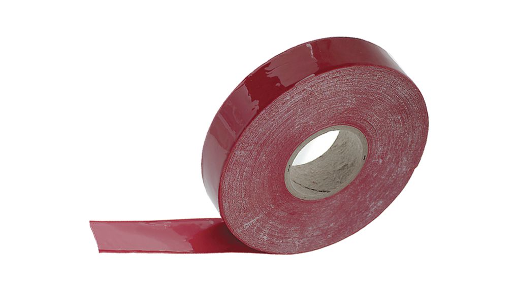 Silicone Protective Tape 19mm x 15m Brown / Red