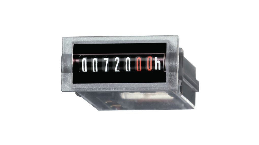 Operating Hour Counter Analogue, 7 Digits, 13 x 30mm