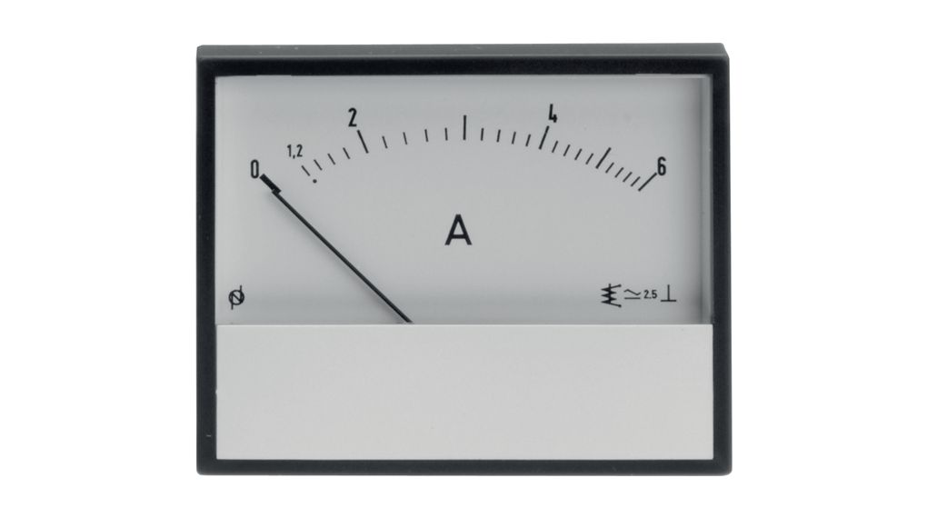 Analogue Panel Meter AC: 10 A / DC: 10 A 46 x