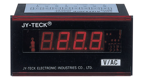 LED panelový měřicí přístroj, 0-1200 V střídavý proud
