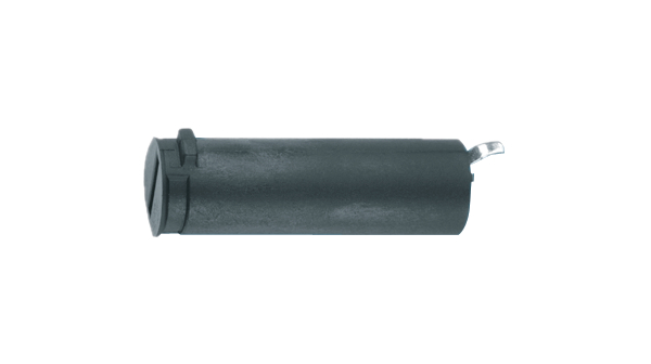 Fuse carrier 5 x 20 mm 10GOhm 250V 6.3A Black Copper Alloy, Thermoplastic IP40