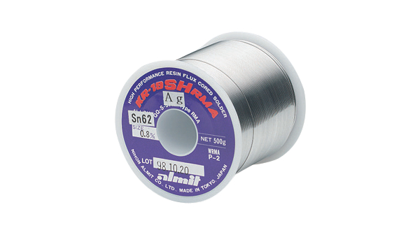 Solder Wire, 0.8mm, Sn62/Pb36/Ag2, 500g