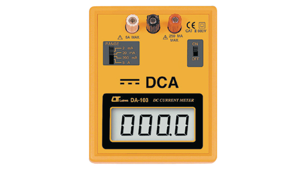 Bordamperemeter DC, DC: 2 mA ... 5 A