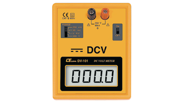 Voltmètre de table, DC: 200 mV ... 200 V