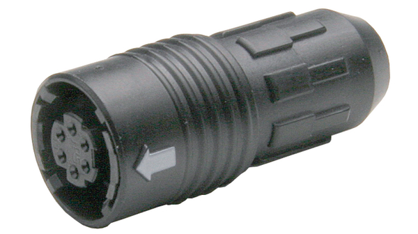 Mini Connector Socket 12 Contacts, 2A, 42VDC, IP67 / IP68
