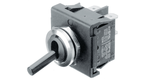 Toggle Switch ON-OFF 6 A DPST IP40