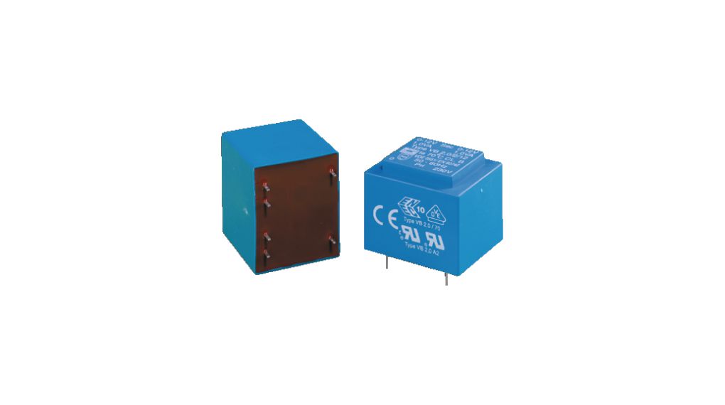 Trasformatore per circuiti stampati, 230 VAC, 12 VAC, 1.5VA