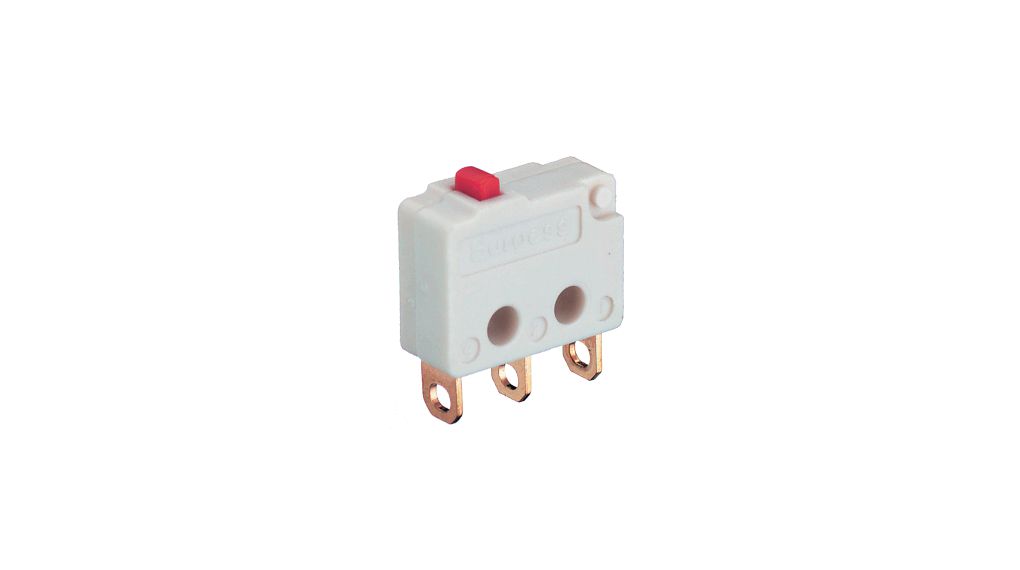 Micro Switch F4, 5A, 1CO, 1.4N, Plunger