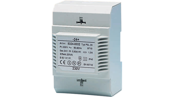 Switch-Mode strømforsyning, 20W, 12V, 1.67A