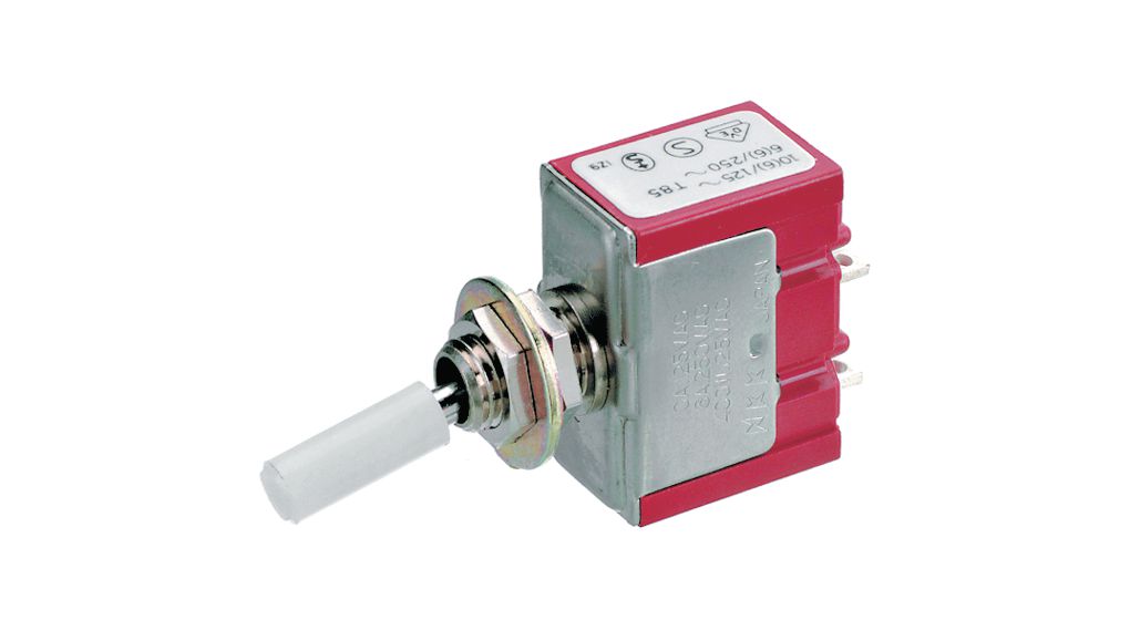 Miniature Toggle Switch ON-ON 10 A 1CO