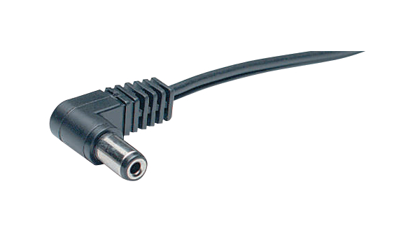 Power Plug with Cable 500mA, 12V, 5.5mm, Cable Length 1.8m, Bare End