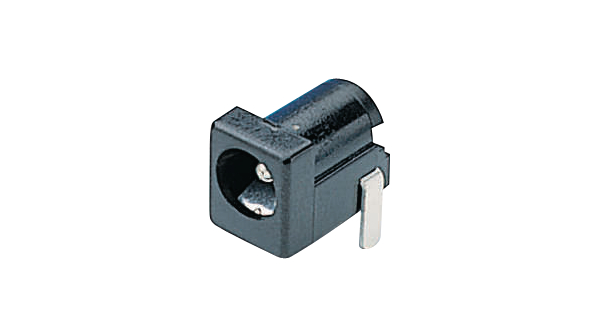 DC Power Connector, Socket, Right Angle x 5.5 x mm