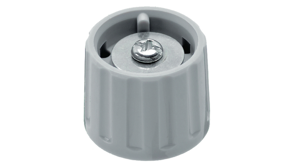 Rotary Knob 21mm Light Grey Plastic Without Indication Line Rotary Switches
