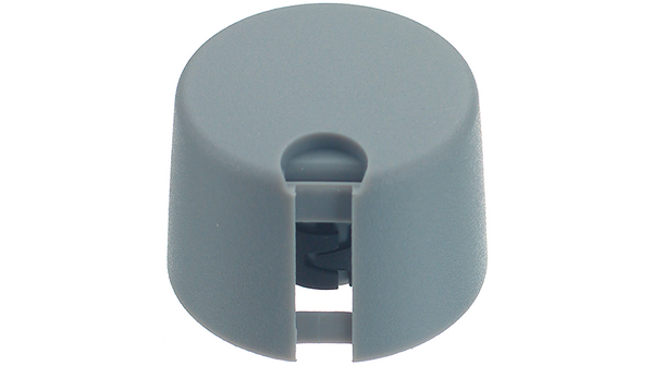 Geräteknopf 16mm Grau Kunststoff Ohne Markierungslinie Rotary Potentiometer