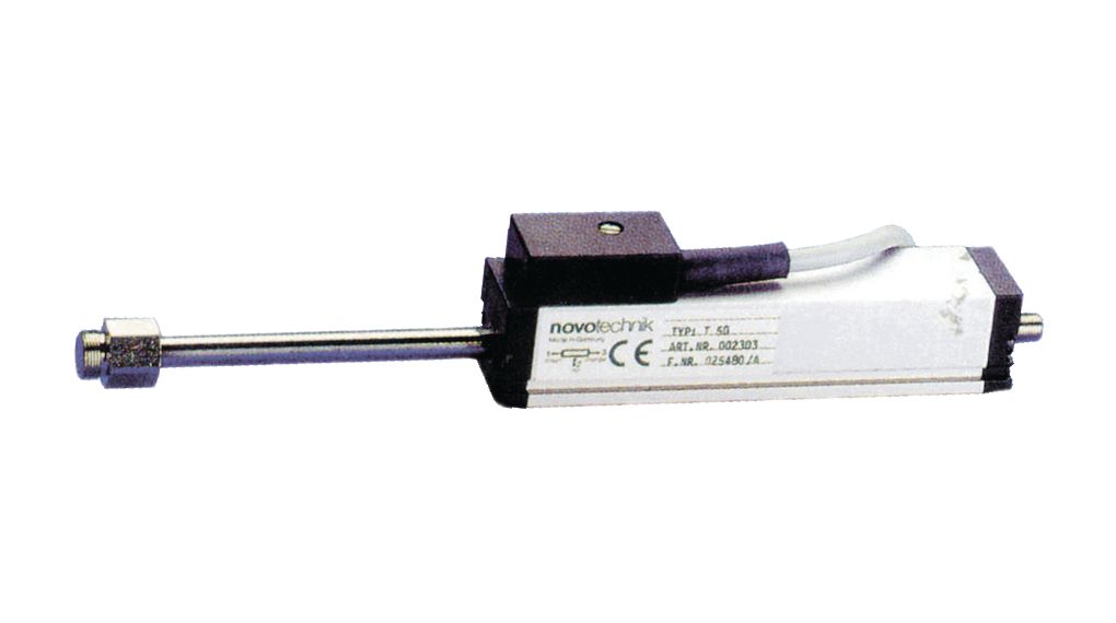 Linear Potentiometer Position Sensor Voltage Divider 50mm 0.15% 5kOhm Clamp Mount Cable Terminal T