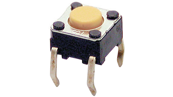 Tactile Switch, 1NO, 0.98N, 6 x 6mm, B3F