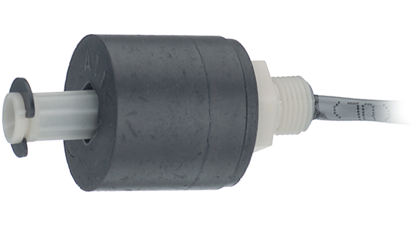 Level Switch NC / NO 20VA 500mA 250 VAC 54mm Black Polypropylene (PP) IP64 Cable, 600 mm