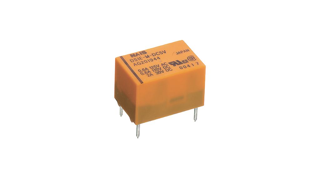 Signal Relay DS, 1CO, DC, 12V, 3A, 360Ohm