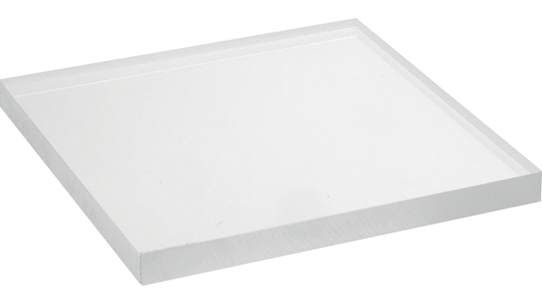 Acrylic Glass Plate, 500mm, 1180kg/m³, 3200N/mm²