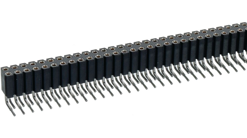 PCB Receptacle, Female, 3A, 150V, Contacts - 100