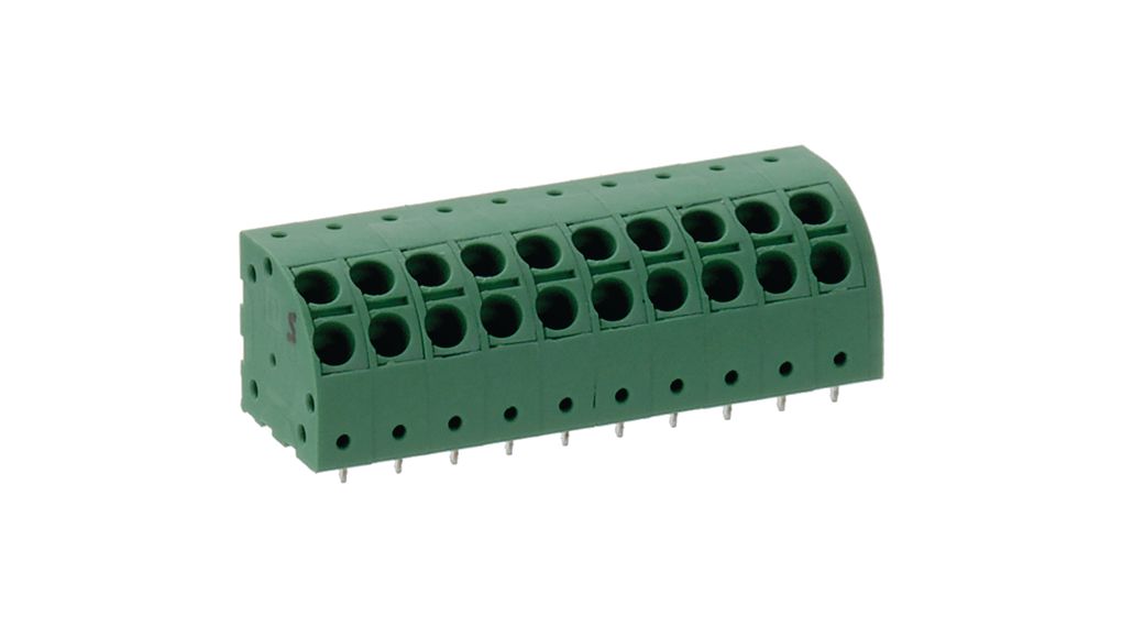 1725302 | Phoenix Contact Wire-To-Board Terminal Block, THT, 5mm Pitch ...