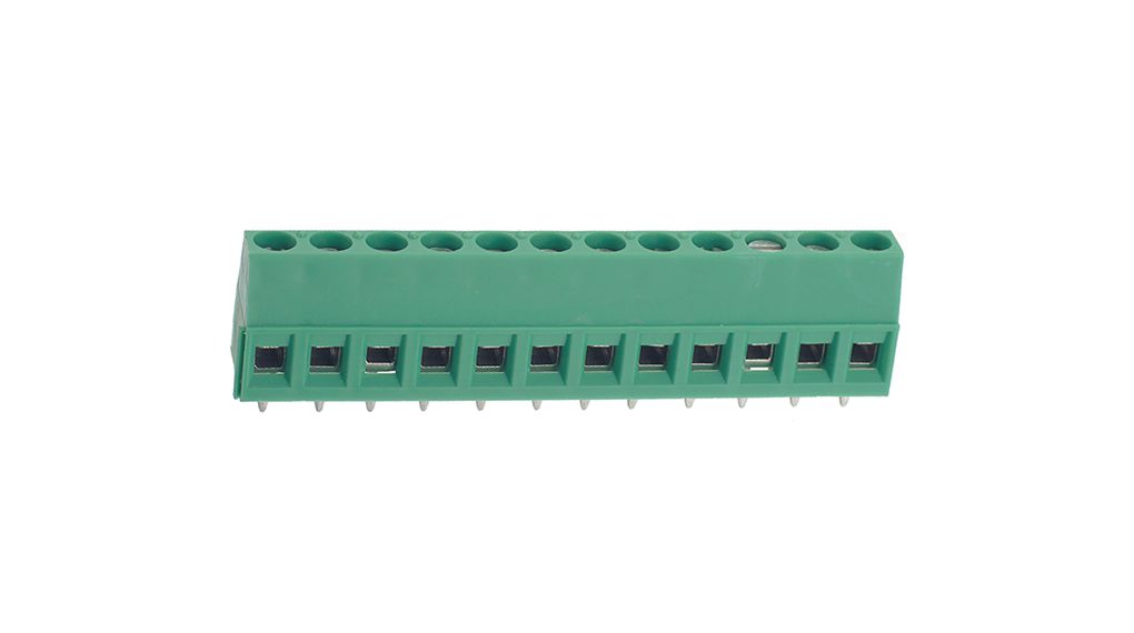 1715721 | Phoenix Contact PCB Terminal Block, THT, 5.08mm Pitch, Right ...