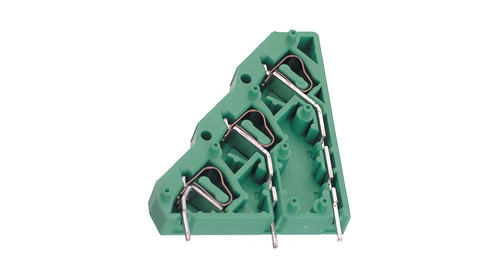 Barrette serre-fils pour Print 0.2 ... 2.5mm², 5.08mm, 3 Pôles, 3 Rangées