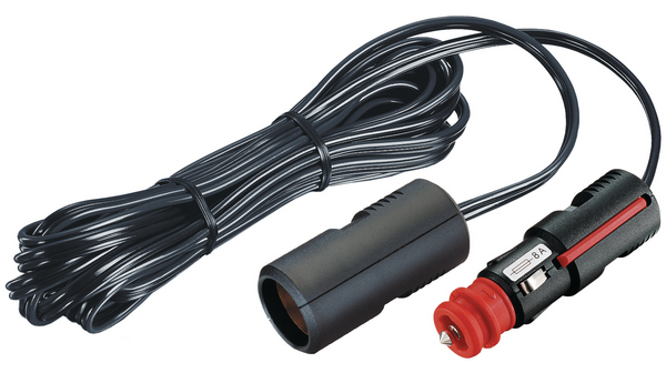 Extension Cable, Car Plug, 12 V / 24 V, 8A, 4m