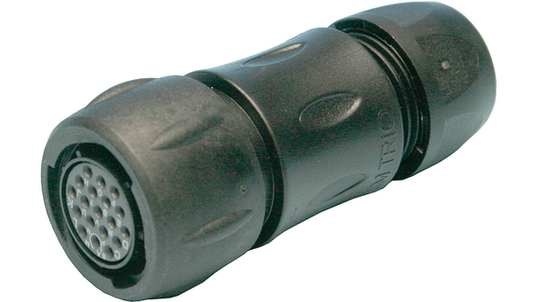 Coupling Socket, Socket, 3 Contacts, 7A, 32V, IP68 / IP69K