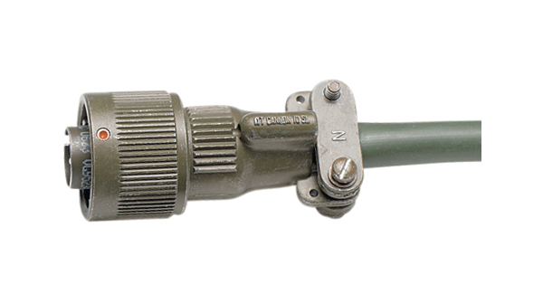Konektor kabelu typu D, MIL-C-5015, Zástrčka / Zásuvka, 10SL-3, 22A
