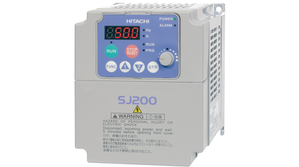 SJ200-007NFE2, Hitachi Convertisseur de fréquence, SJ200 Series,  RS-485/MODBUS RTU, 4A, 750W, 200  240V