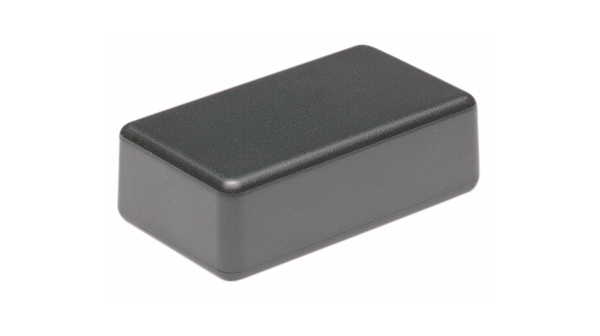 Miniaturní plastové pouzdro 1551 35x50x20mm Černá ABS IP54