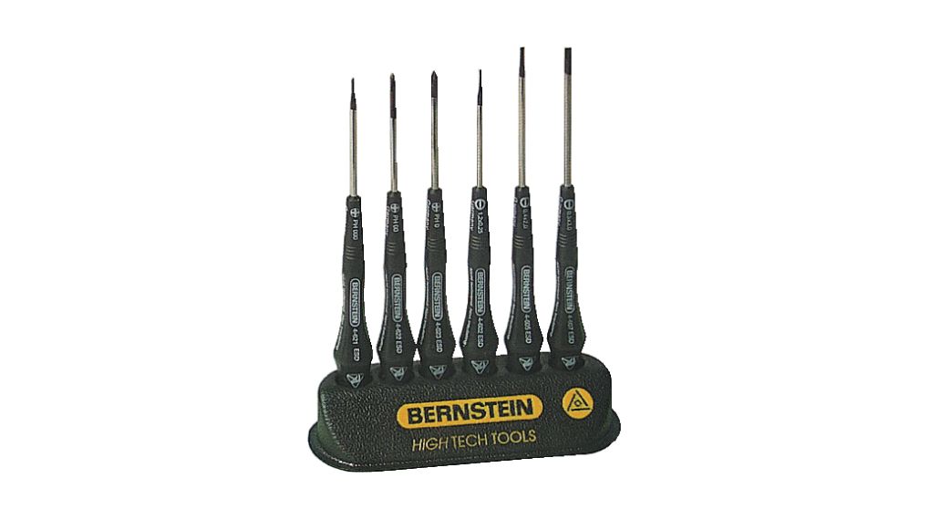 Screwdriver Set, ESD, 6pcs, Phillips / Slotted
