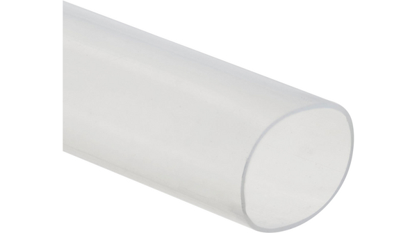 Heat-Shrink Tubing Polytetrafluoroethylene (PTFE), 1.6 ... 6.35mm, Transparent, 1.22m