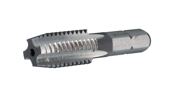 HEXIBIT Cutting Tap, M3 x 0.5mm, 1/4", High Speed Steel (HSS)