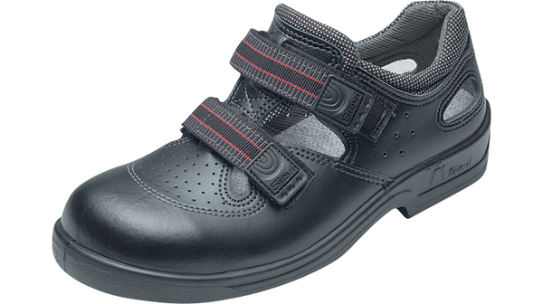 ESD Safety Sandals, 42, Black / Red, Pair (2 pieces)