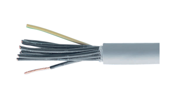 Kabel voor trekveren PVC 3x 0.75mm² Niet-afgeschermd 100m