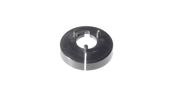 Nut Cover 10mm White Indication Line Round Black Collet Knobs