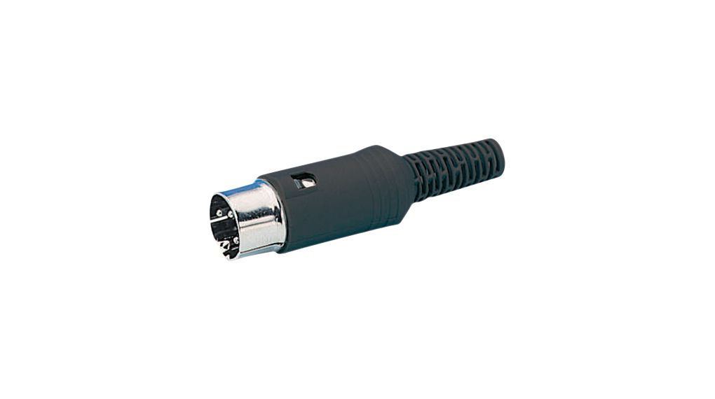 Cable Connector, 1A, 100VAC, 5 Poles, Plug