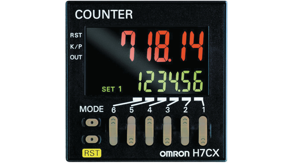 Multifunction Counter LCD 6 Digits 5kHz 240VAC