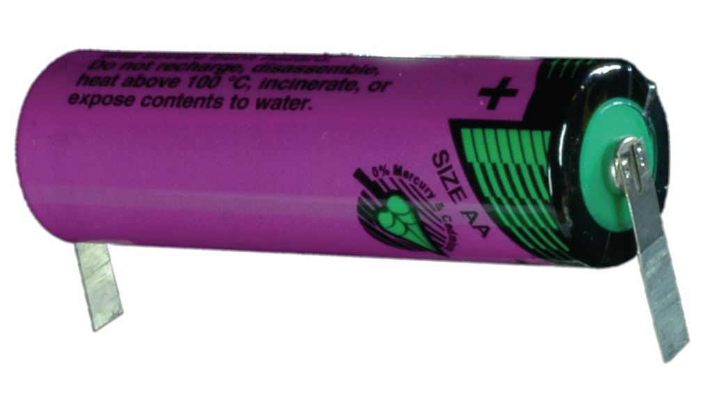 Primary Battery, Lithium, AA, 3.6V, SL