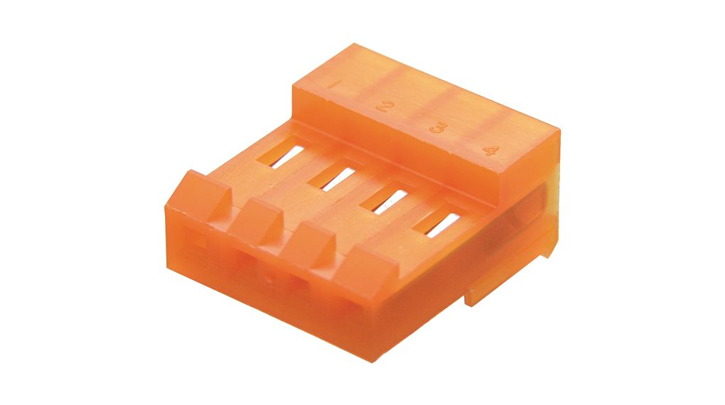 Wire-to-Board-Steckverbinder, Buchse, Gerade, Kabelhalterung, Anzahl Kontakte - 2, Packung à 5 Stück
