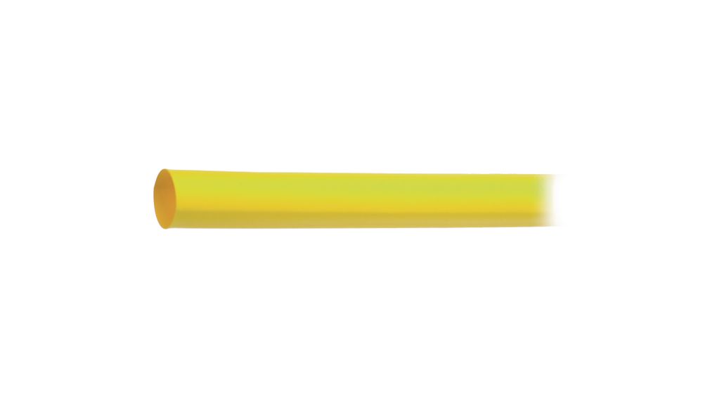 Heat-Shrink Tubing Polyolefin, 4 ... 12mm, Yellow, 1.2m