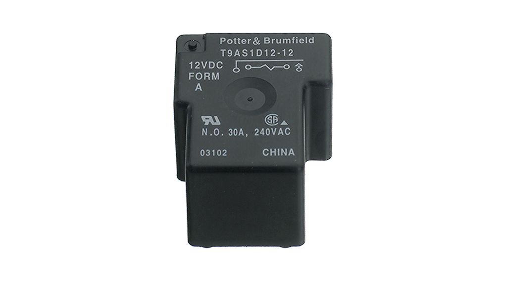 thumbnail image 2 of TE Connectivity P&B T90N5D12-18 Power Relay – 18VDC, 30A, SPDT – NOS 2 of 4