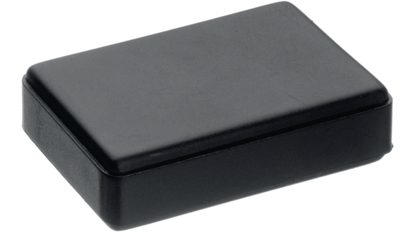 Shell case 57x90.5x23.4mm Black ABS IP00