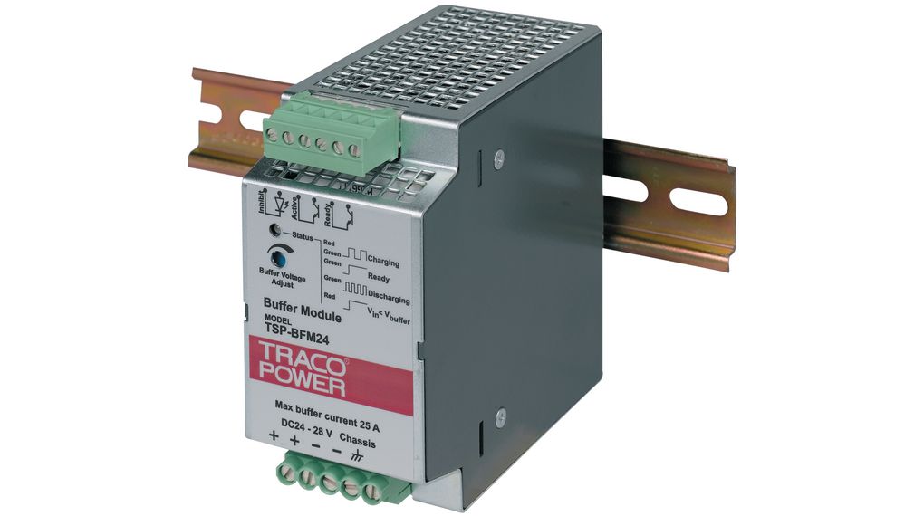 Battery Controller Module Power Supplies 110mm DIN Rail Mount