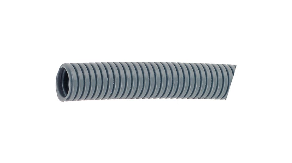 Kabelschlauch, 11.8mm, Polyamid 6, Grau