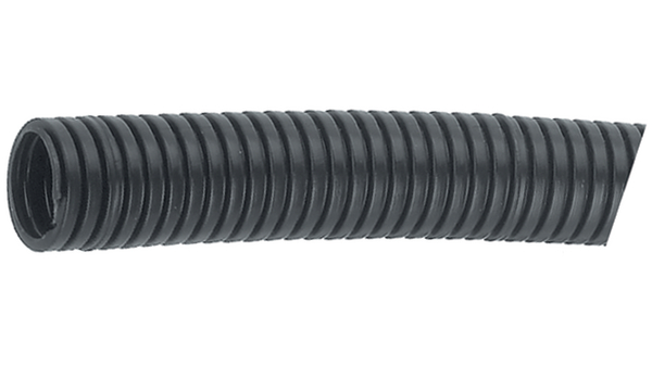 Kabelschlauch, 9.6mm, Polyamid 12, Schwarz